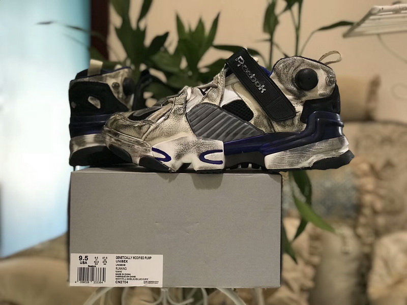 Authentic Vetements x Reebok Genetically Modified Pump Sneaker 